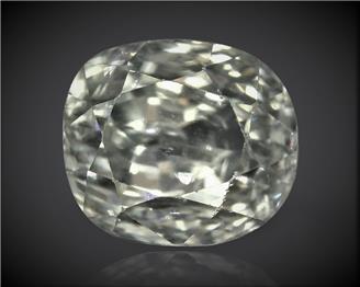 White Zircon Natural Certified 5.38 CTS... ( 85485 )